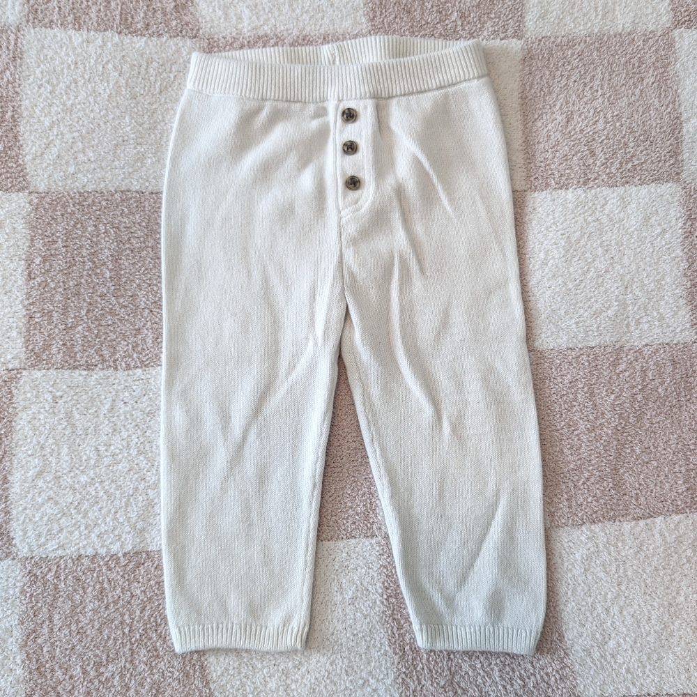 Carter's White Sweater Pants, 18m